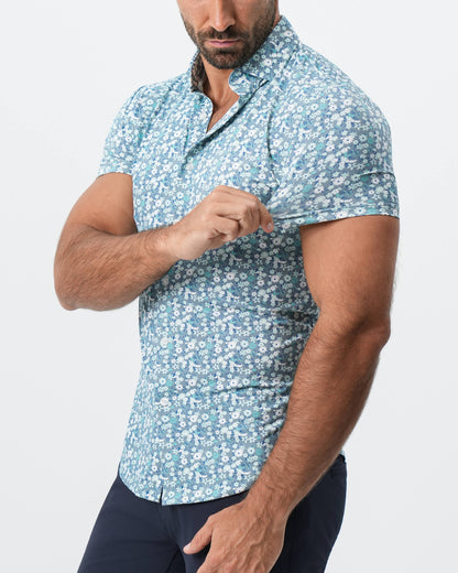State & Liberty "The Bloom" Grey with Floral Print