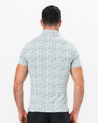 State & Liberty "The Vine" Green & Khaki Sketch Stripe