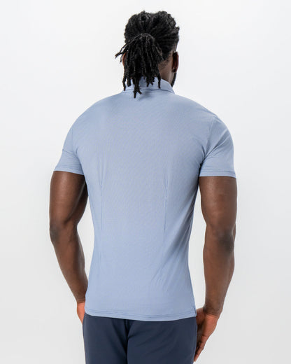 State & Liberty "The Crosby" Navy & White Mini Geo Pattern
