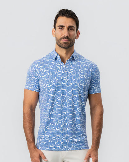 State & Liberty "The Beckham" Geo Royal Blue & White Double Circle