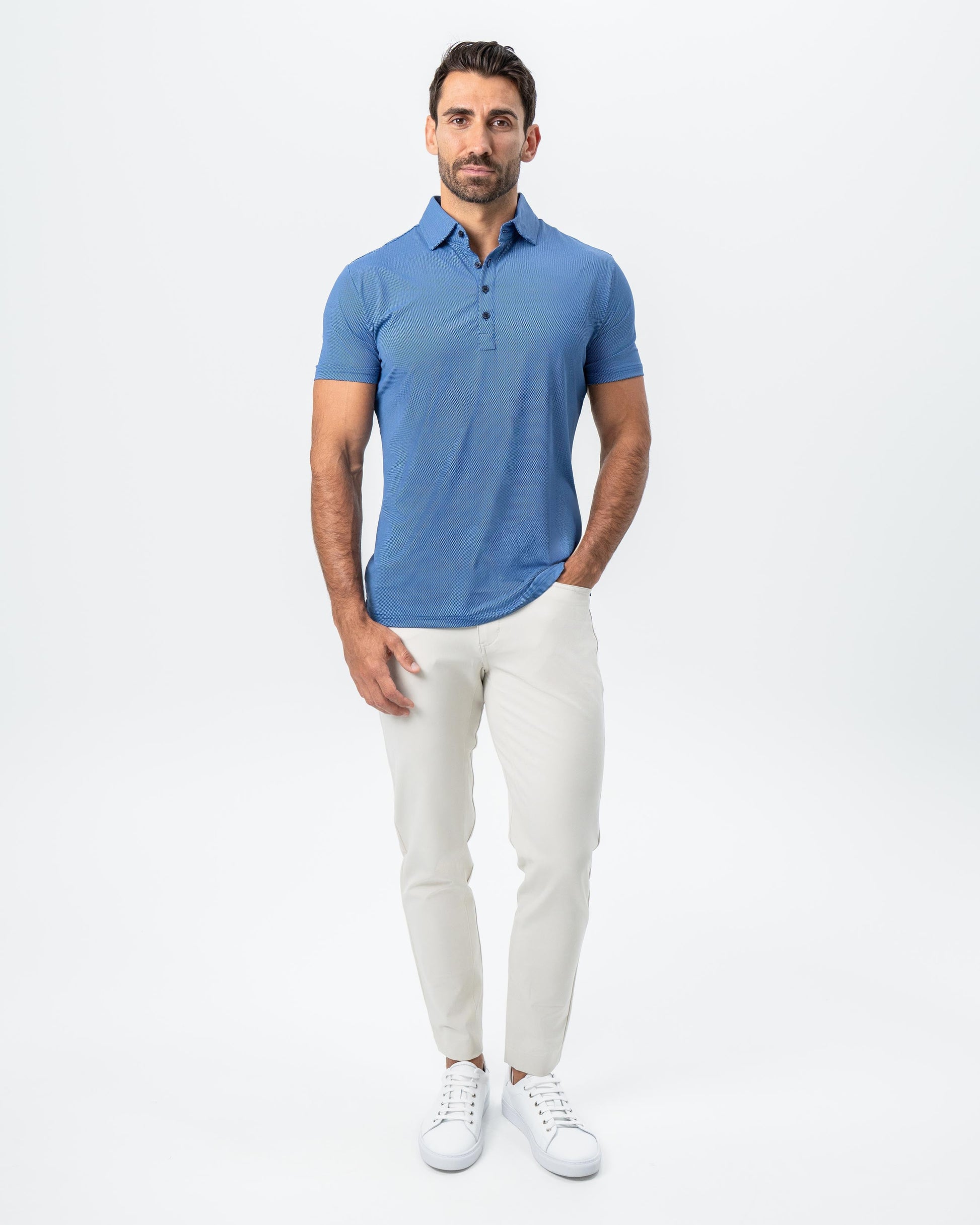State & Liberty "The Luke" Blue Mini Crown Check