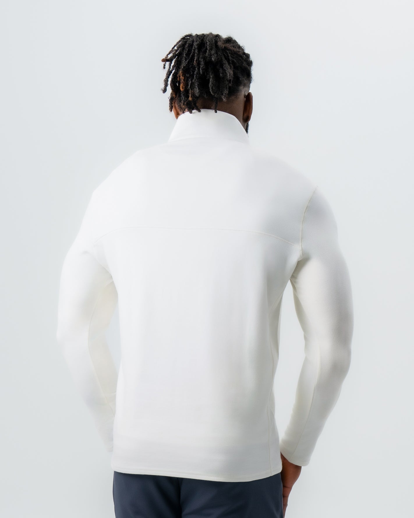 State & Liberty Quarter Zip - Solid Cream