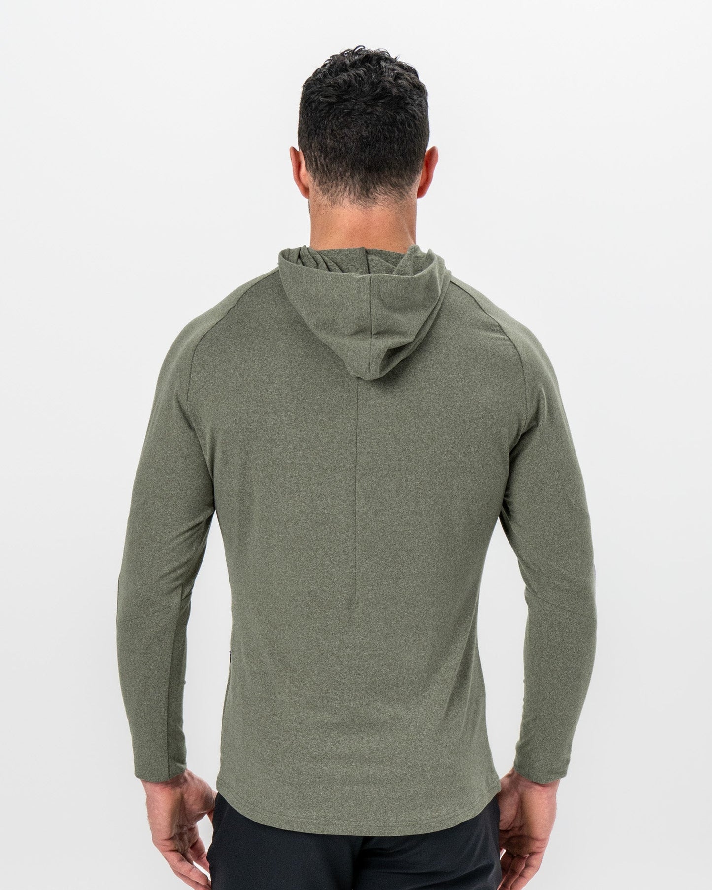 State & Liberty Brushed Hoodie - Heathered Olive