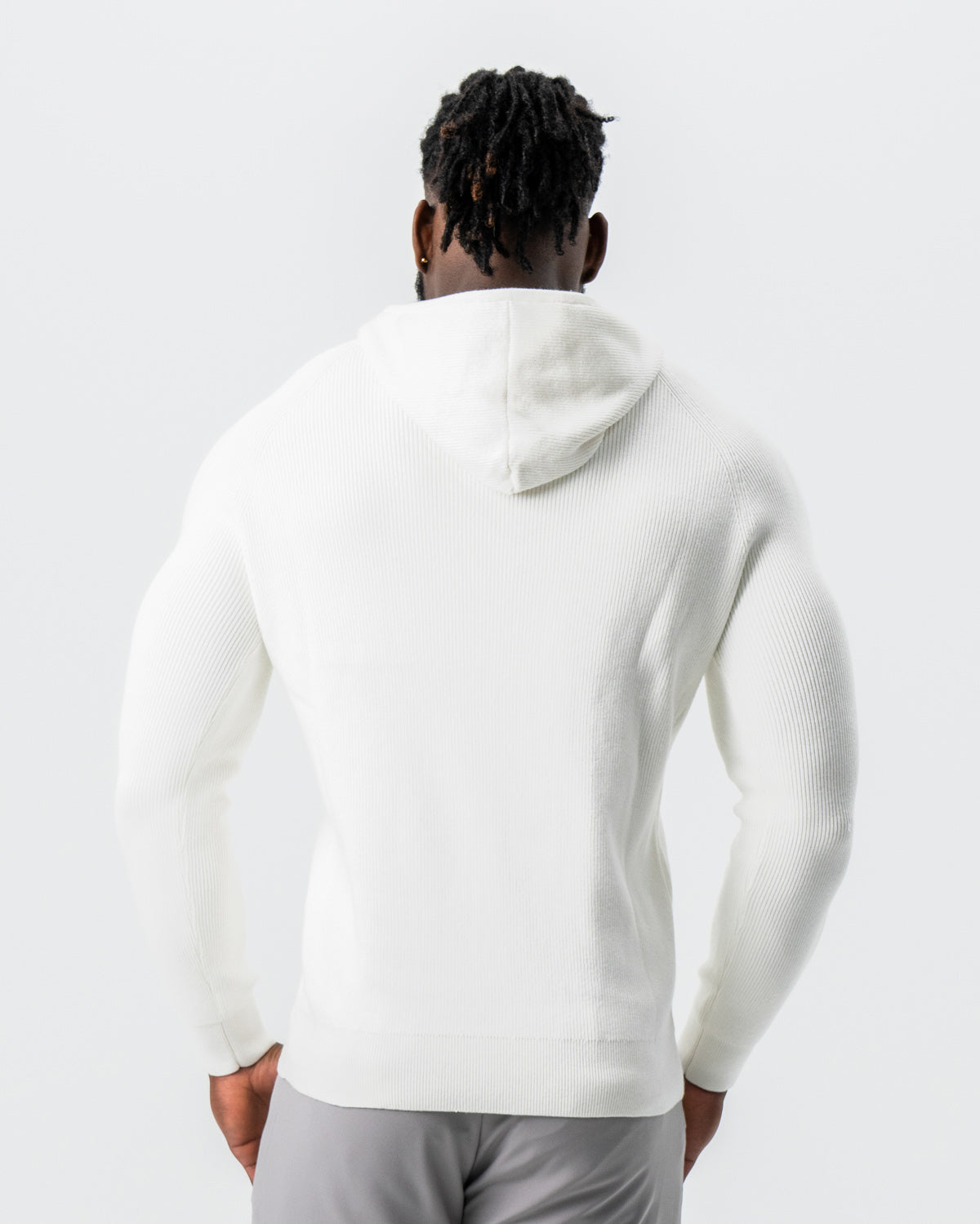 State & Liberty Heavy Knit Hoodie - Cream