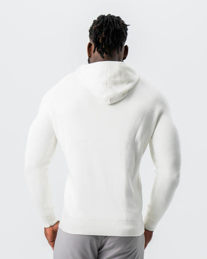 State & Liberty Heavy Knit Hoodie - Cream
