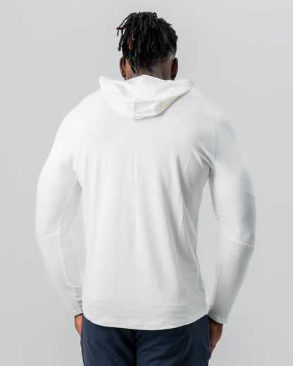 State & Liberty Waffle Knit Hoodie - Cream