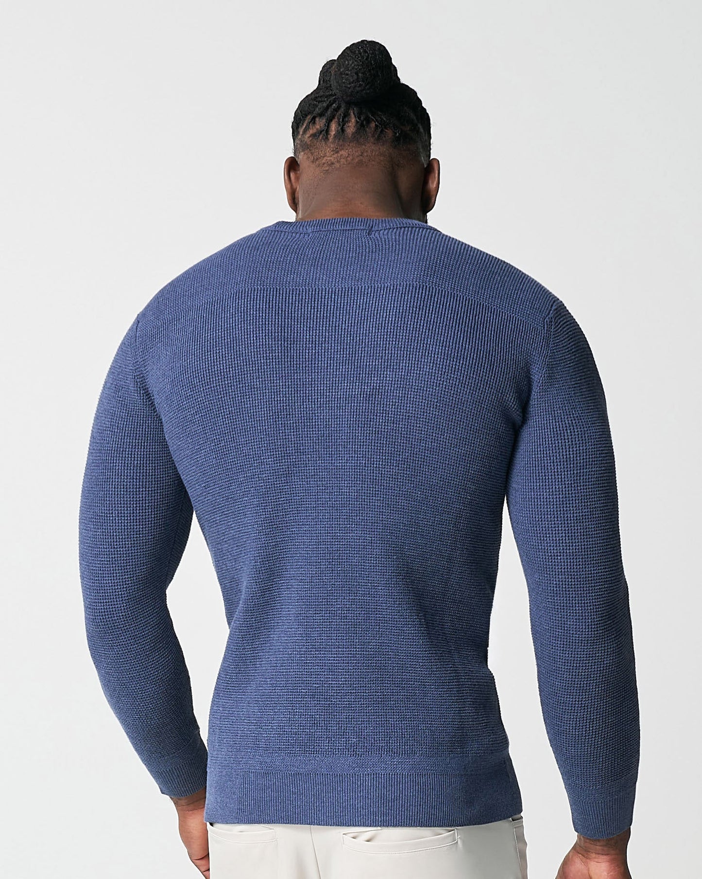 State & Liberty Heavy Knit Crewneck - Navy