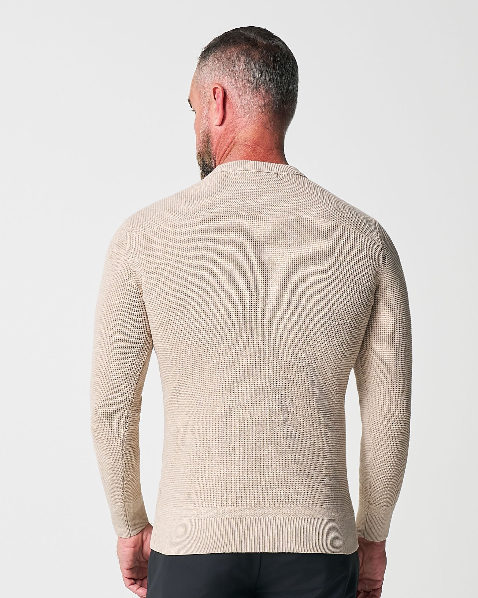 State & Liberty Heavy Knit Crewneck - Tan