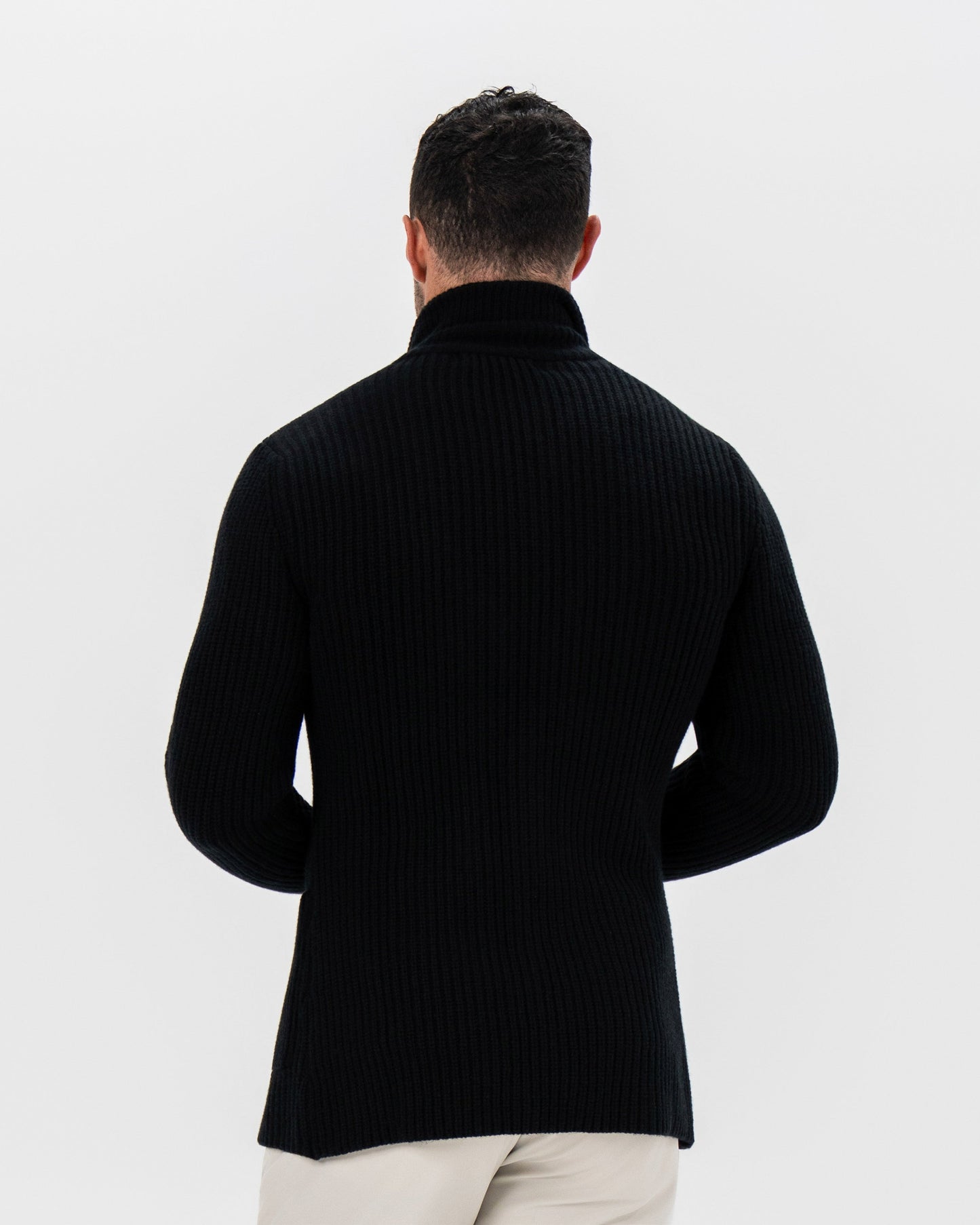 State & Liberty Sweater Blazer - Black