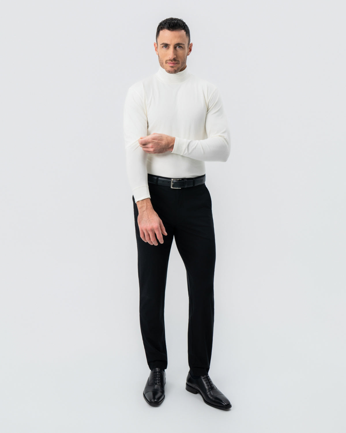 State & Liberty Mock Turtleneck - Cream