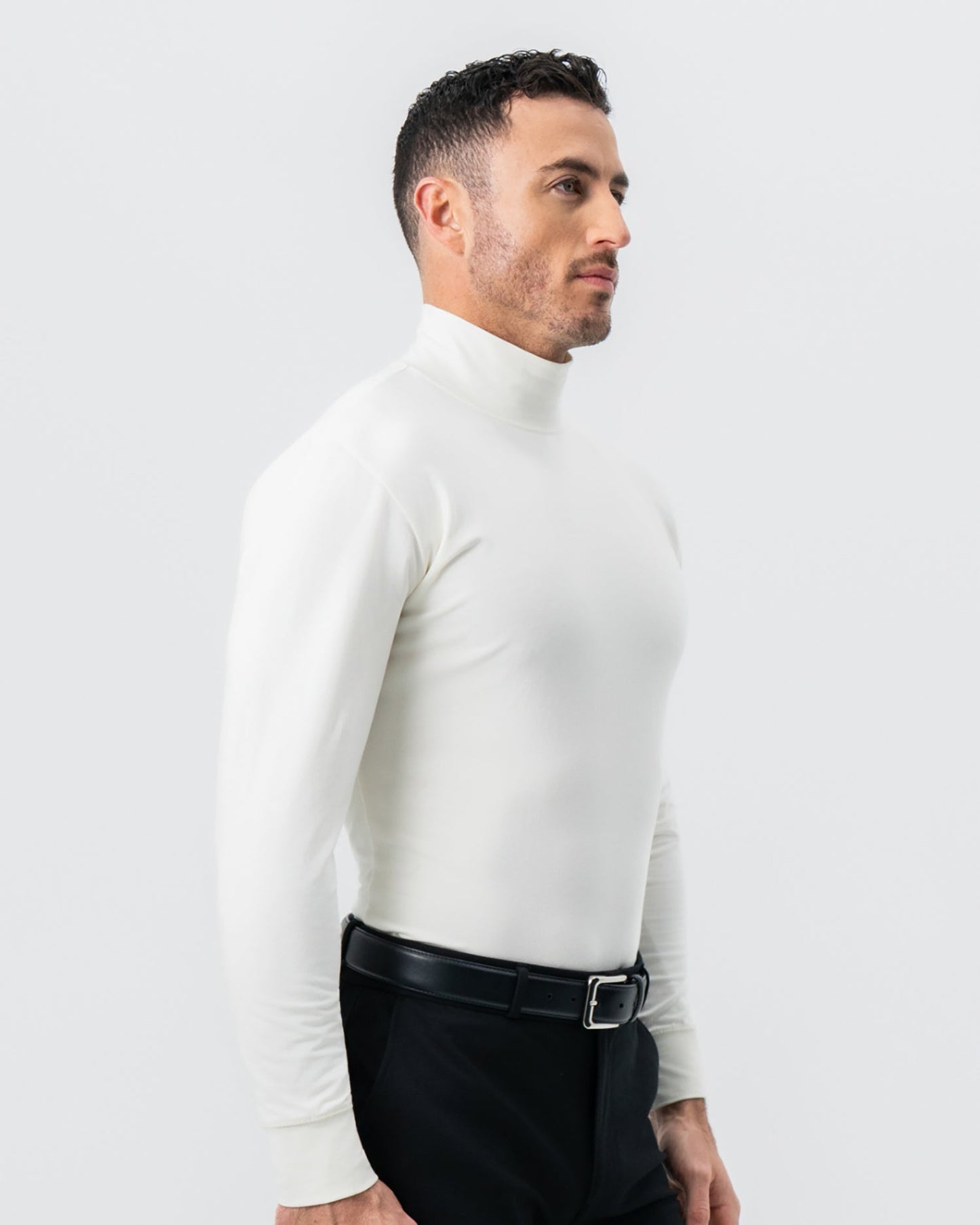 State & Liberty Mock Turtleneck - Cream