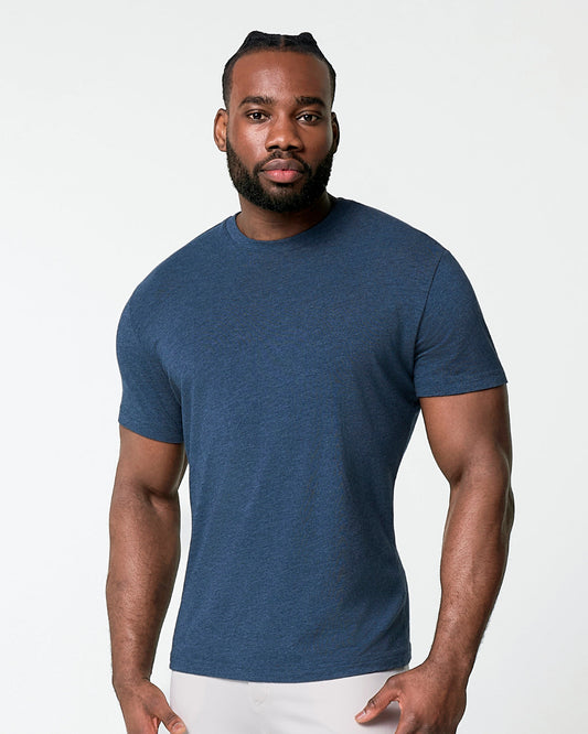 State & Liberty "The Ashford" Midnight Short Sleeve Crewneck