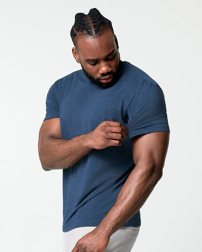 State & Liberty "The Ashford" Midnight Short Sleeve Crewneck
