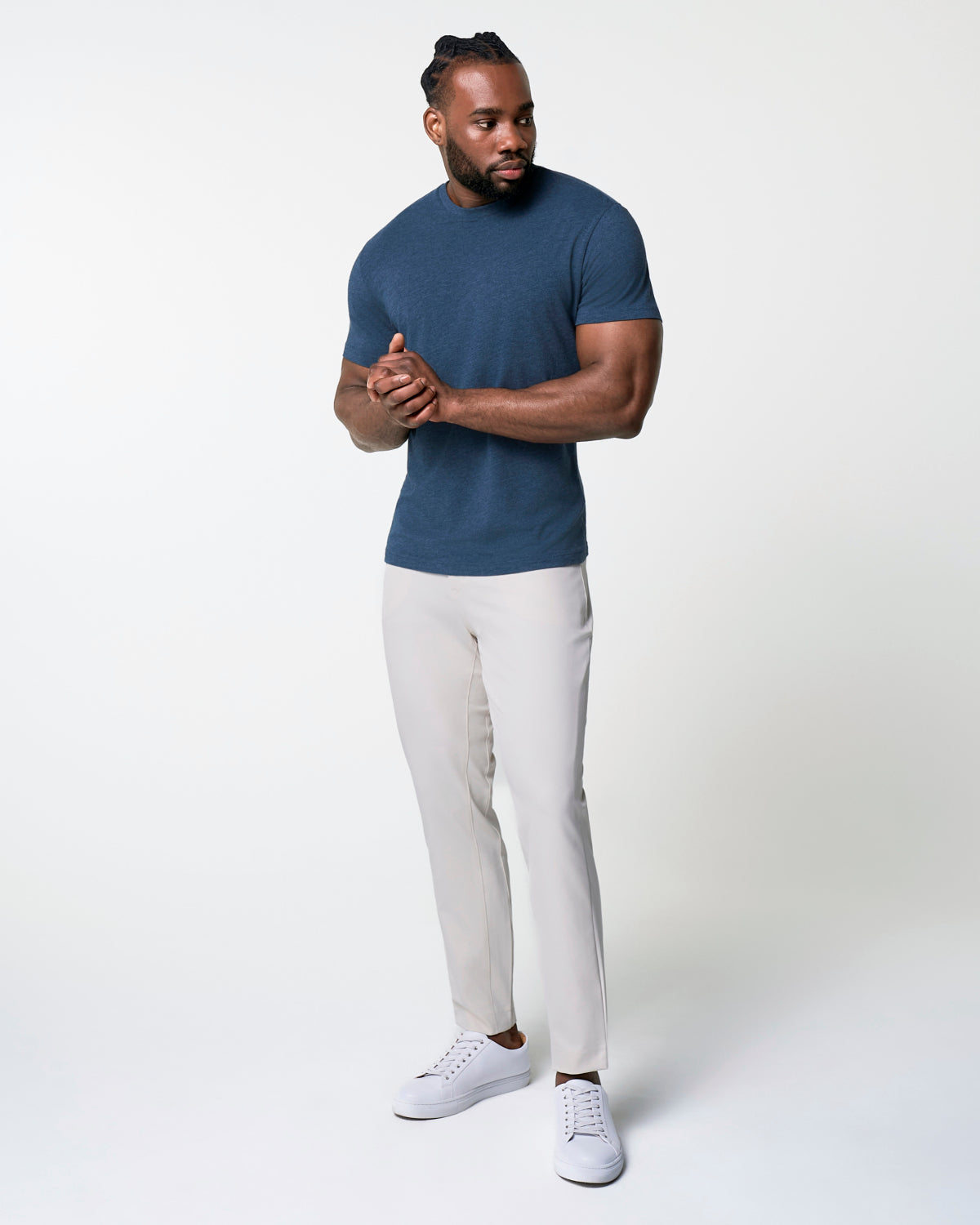 State & Liberty "The Ashford" Midnight Short Sleeve Crewneck