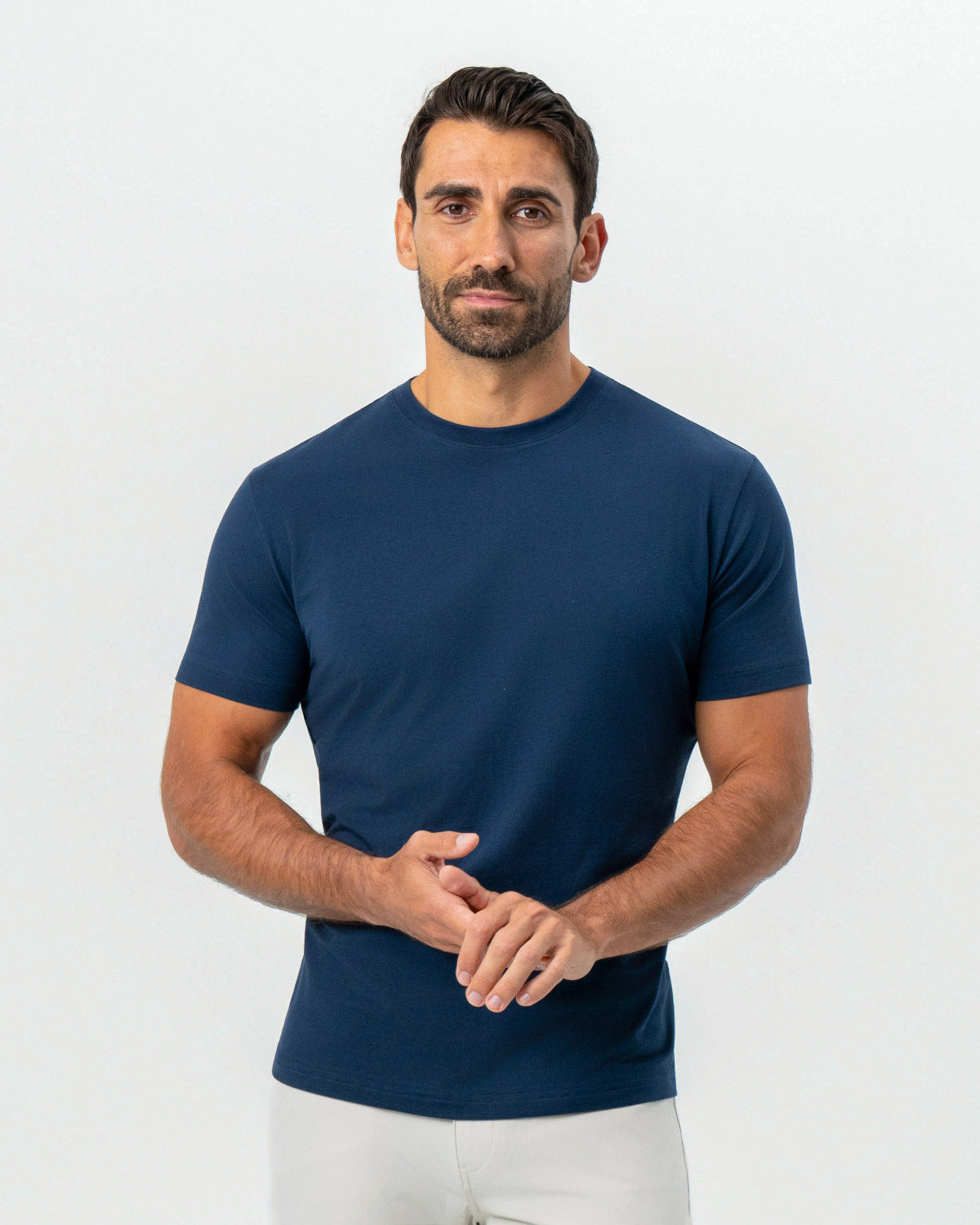 State & Liberty "The Hartford" Navy Short Sleeve Crewneck