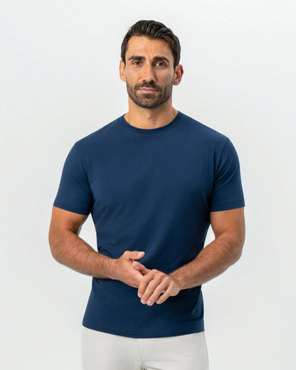 State & Liberty "The Hartford" Navy Short Sleeve Crewneck