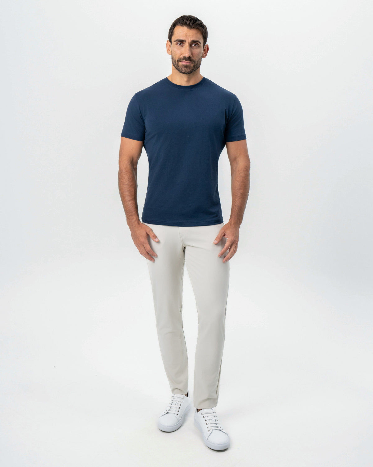 State & Liberty "The Hartford" Navy Short Sleeve Crewneck