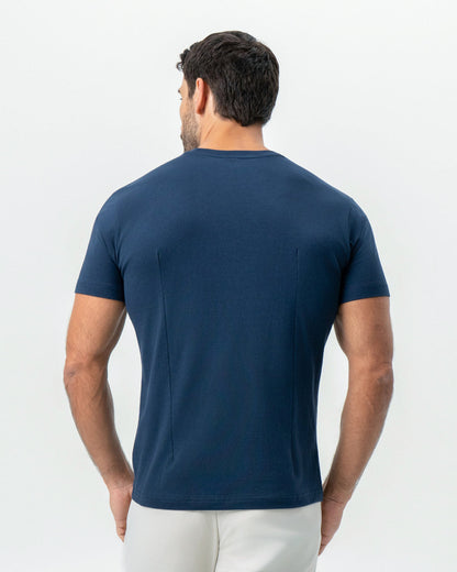 State & Liberty "The Hartford" Navy Short Sleeve Crewneck