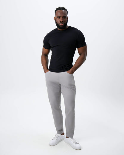 State & Liberty "The Westport" Black Short Sleeve Crewneck