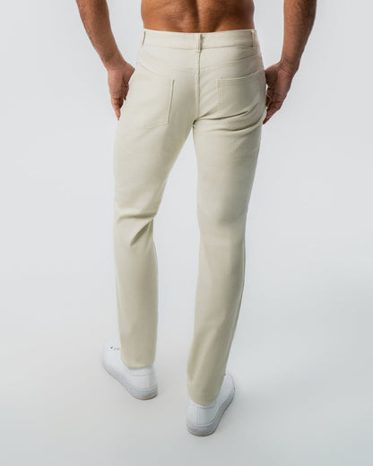 State & Liberty Performance Cotton Twill 5 Pocket Pant - Tan