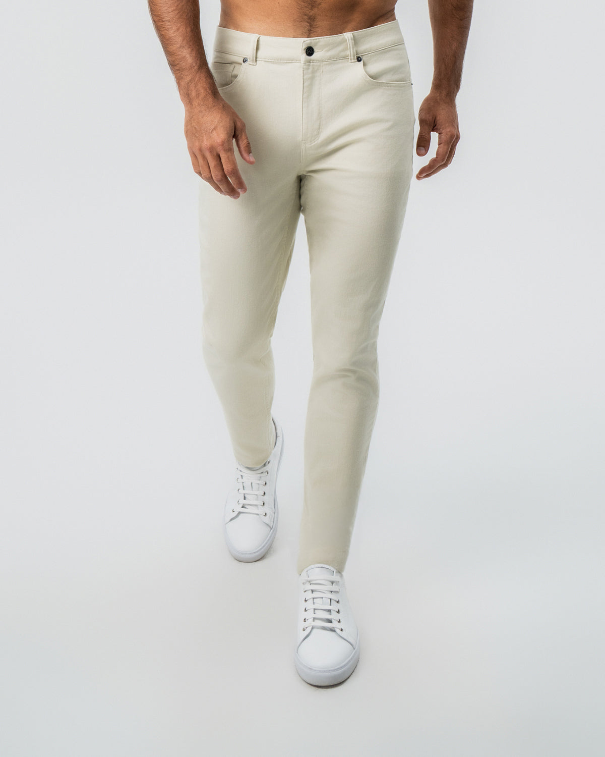 State & Liberty Performance Cotton Twill 5 Pocket Pant - Tan