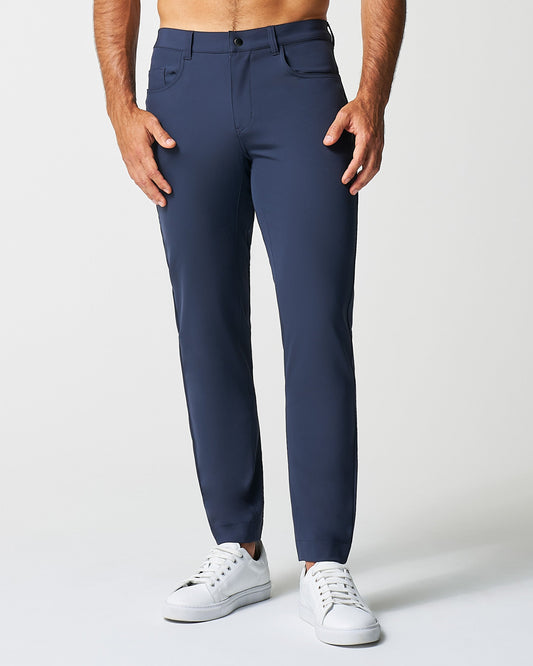 State & Liberty Athletic Fit Stretch Tech Chino - Navy