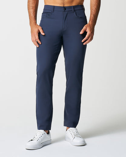 State & Liberty Athletic Fit Stretch Tech Chino - Navy