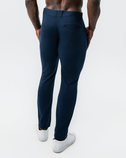 State & Liberty Knit Chino - Navy
