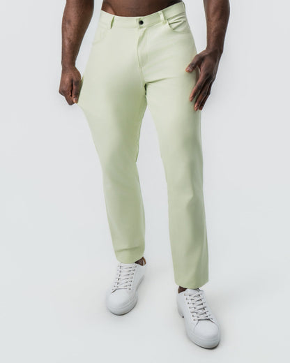 State & Liberty Athletic Fit Stretch Tech Chino - Mint Green