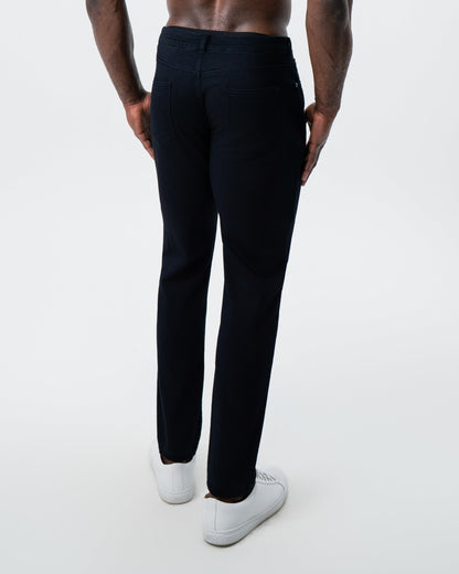 State & Liberty Athletic Fit Stretch Jeans - Navy