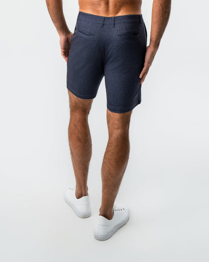 State & Liberty Brushed Athletic Fit Short - Textured Navy