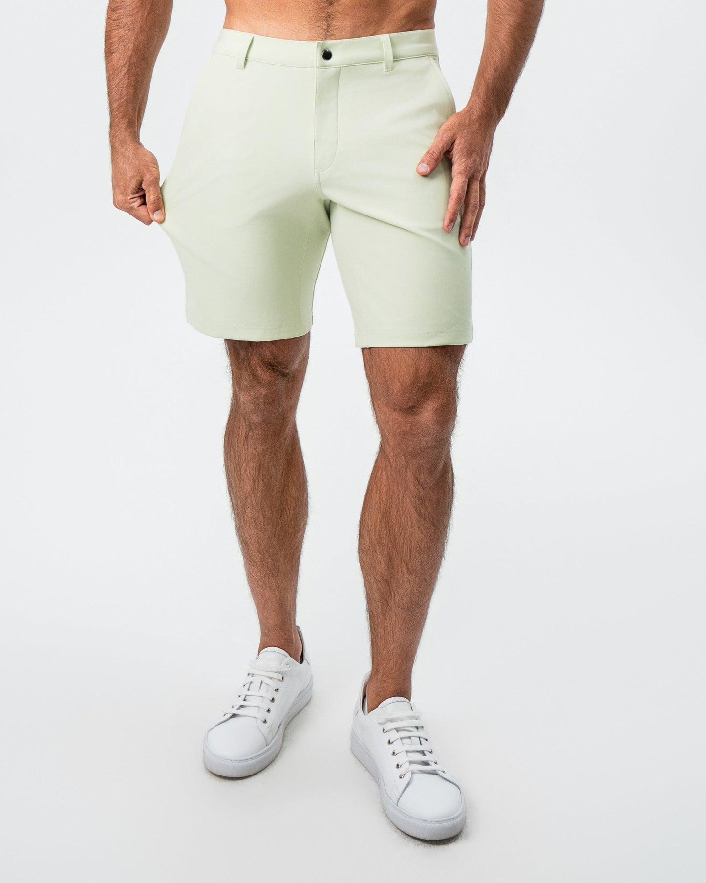 State & Liberty Athletic Fit Shorts - Mint Green