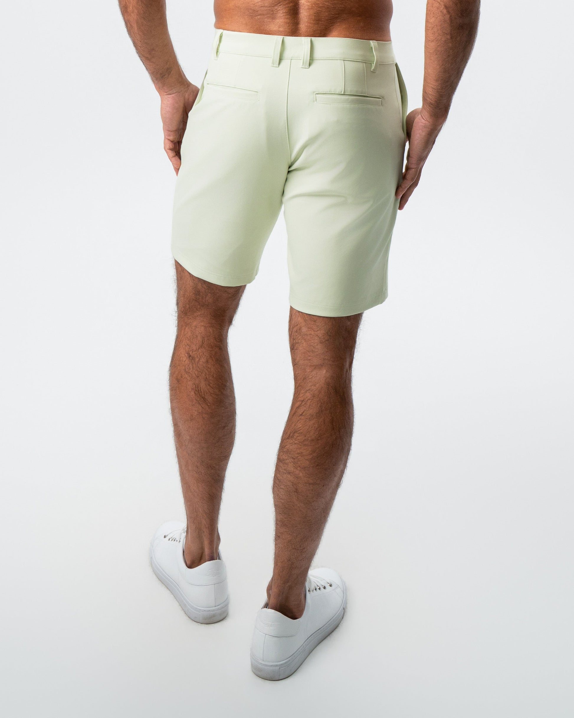 State & Liberty Athletic Fit Shorts - Mint Green