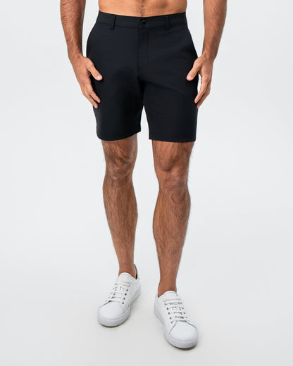 State & Liberty Athletic Fit Shorts - Black