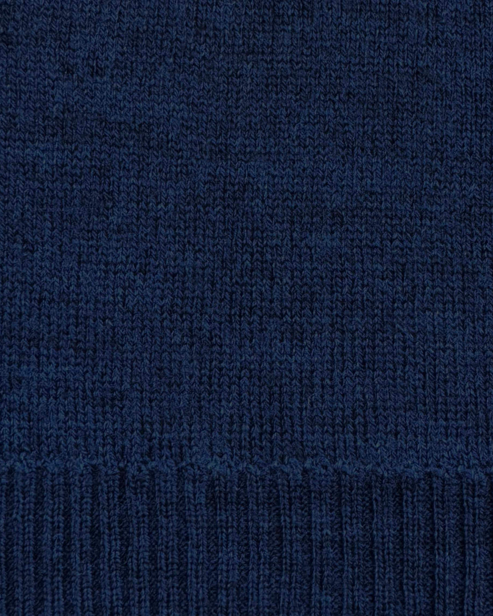 State & Liberty Merino Wool Knit Scarf - Navy