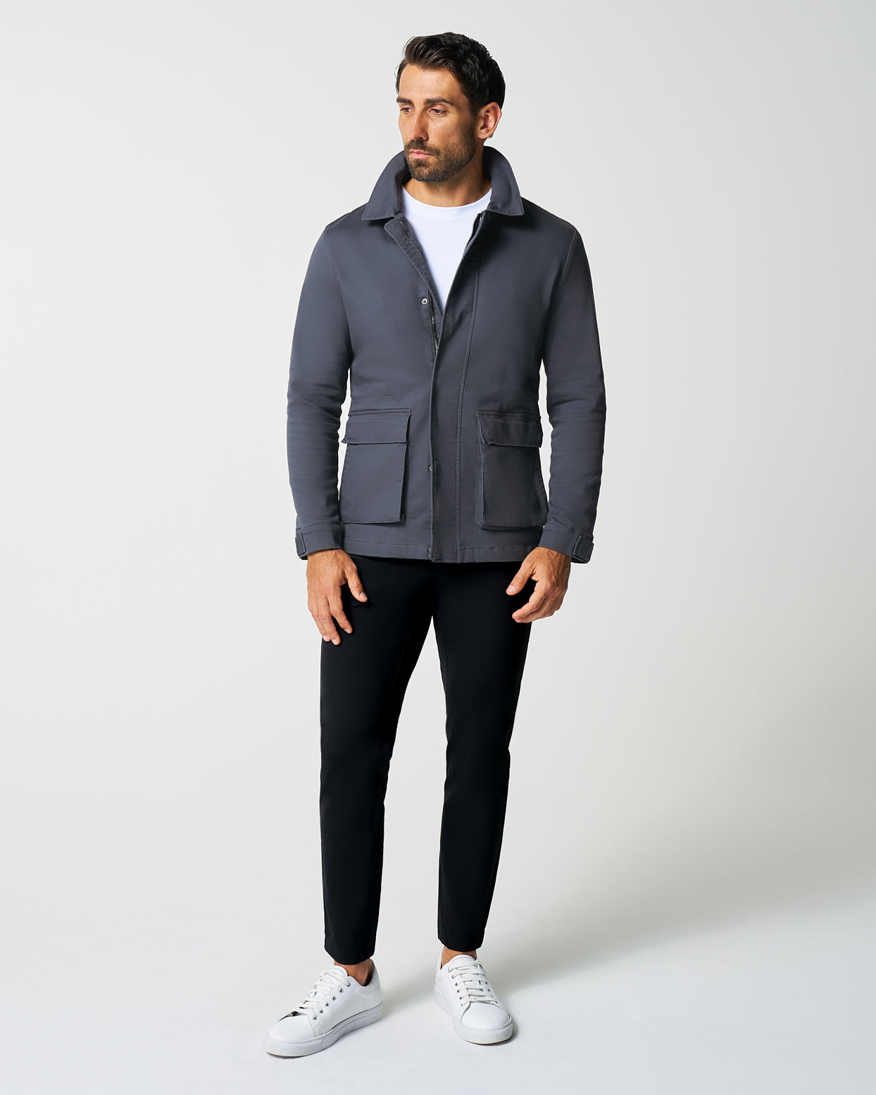 State & Liberty Utility Jacket - Smoked Navy