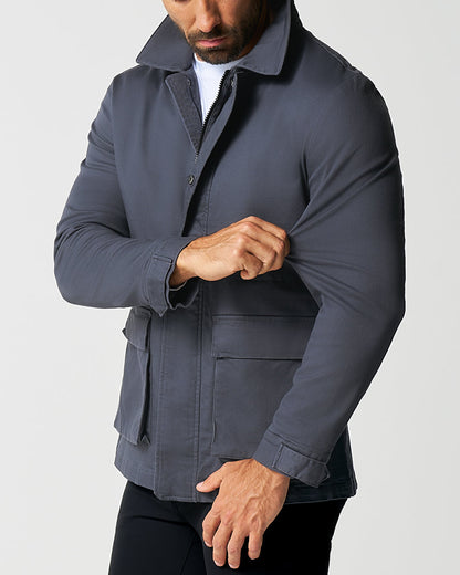 State & Liberty Utility Jacket - Smoked Navy