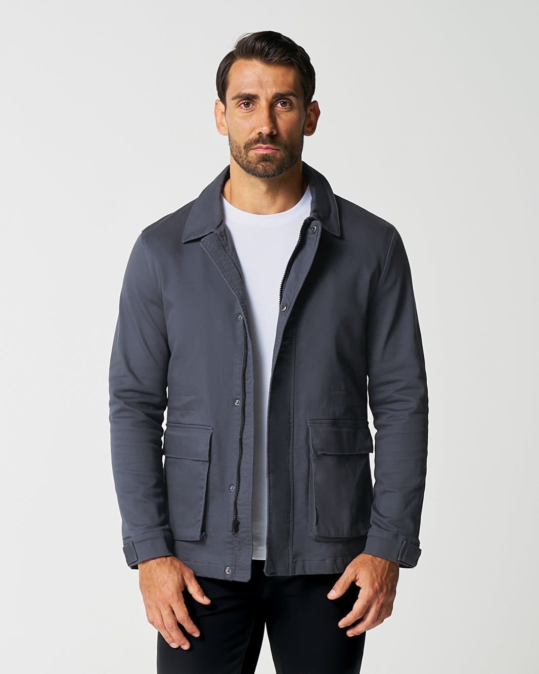 State & Liberty Utility Jacket - Smoked Navy