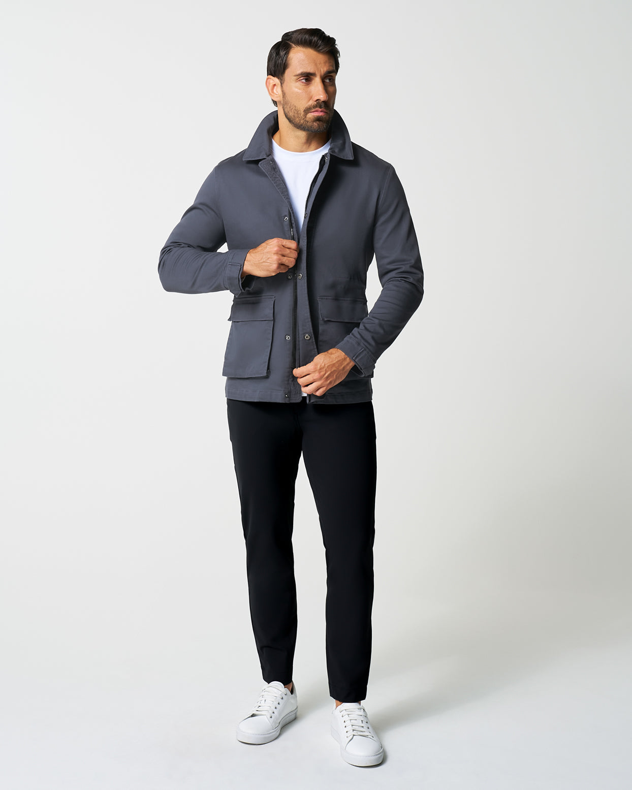 State & Liberty Utility Jacket - Smoked Navy