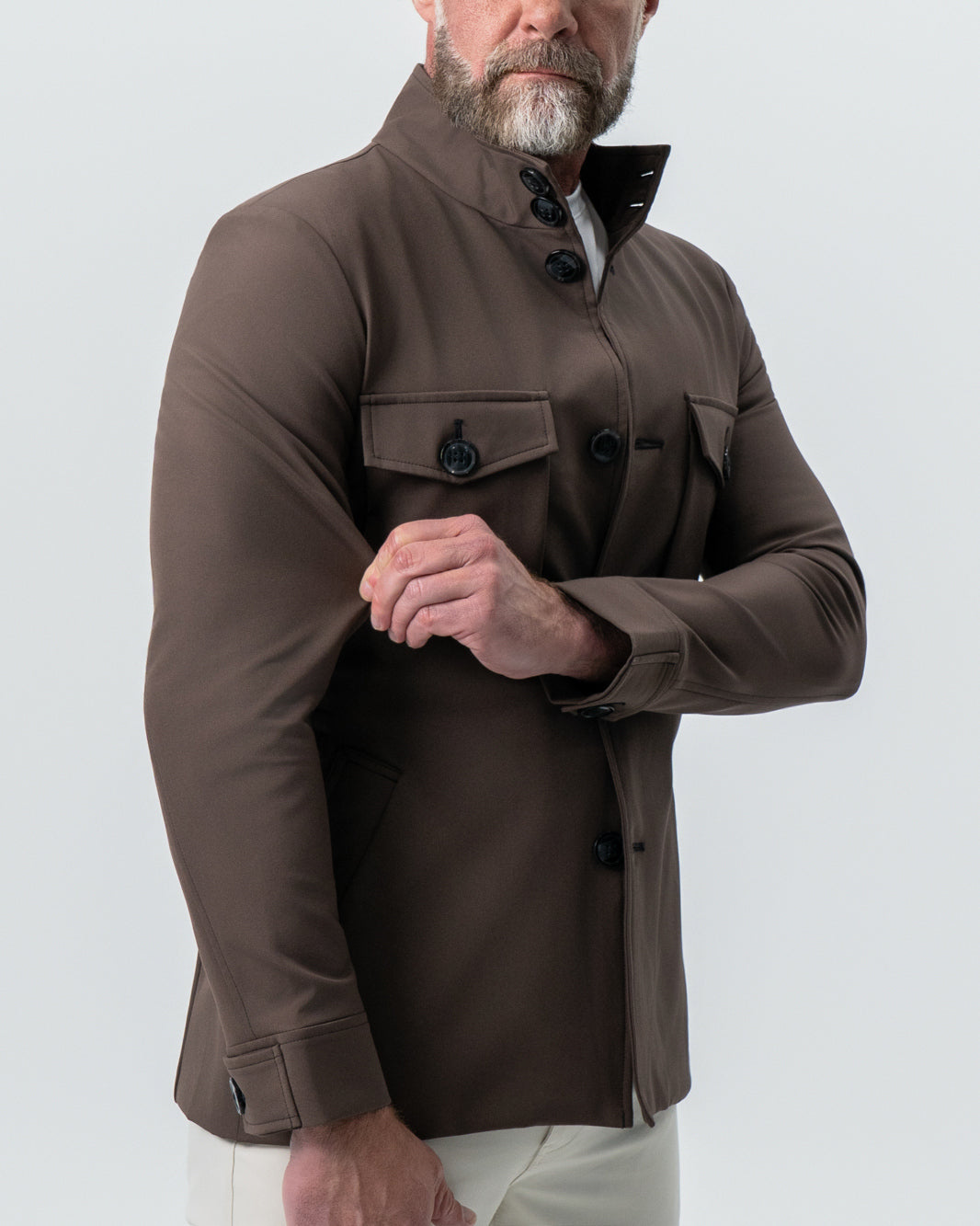 State & Liberty Field Jacket - Brown