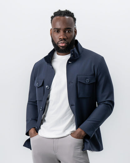 State & Liberty Field Jacket - Navy