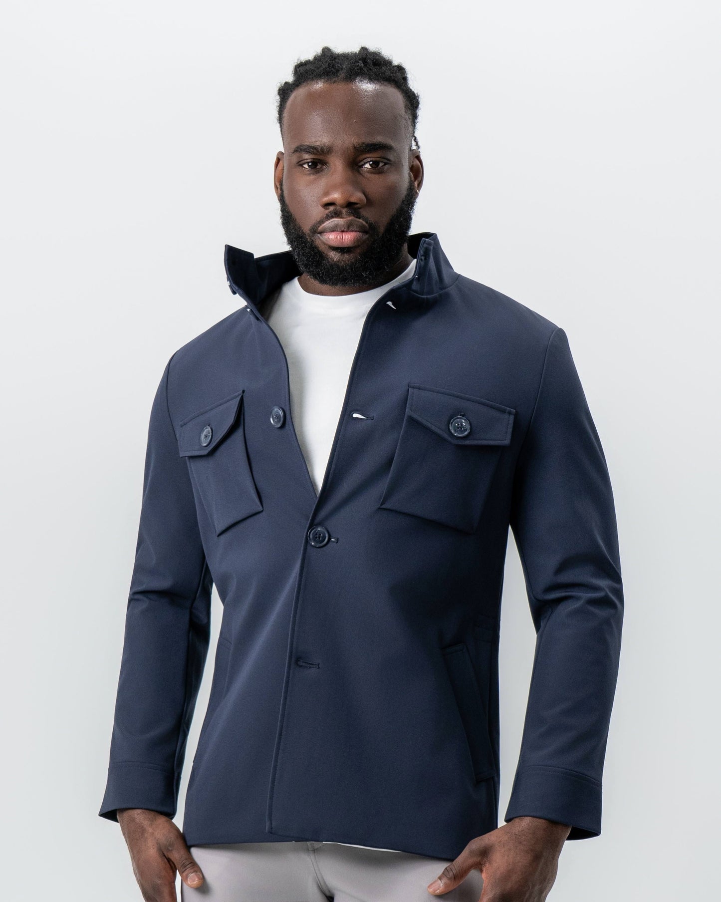 State & Liberty Field Jacket - Navy