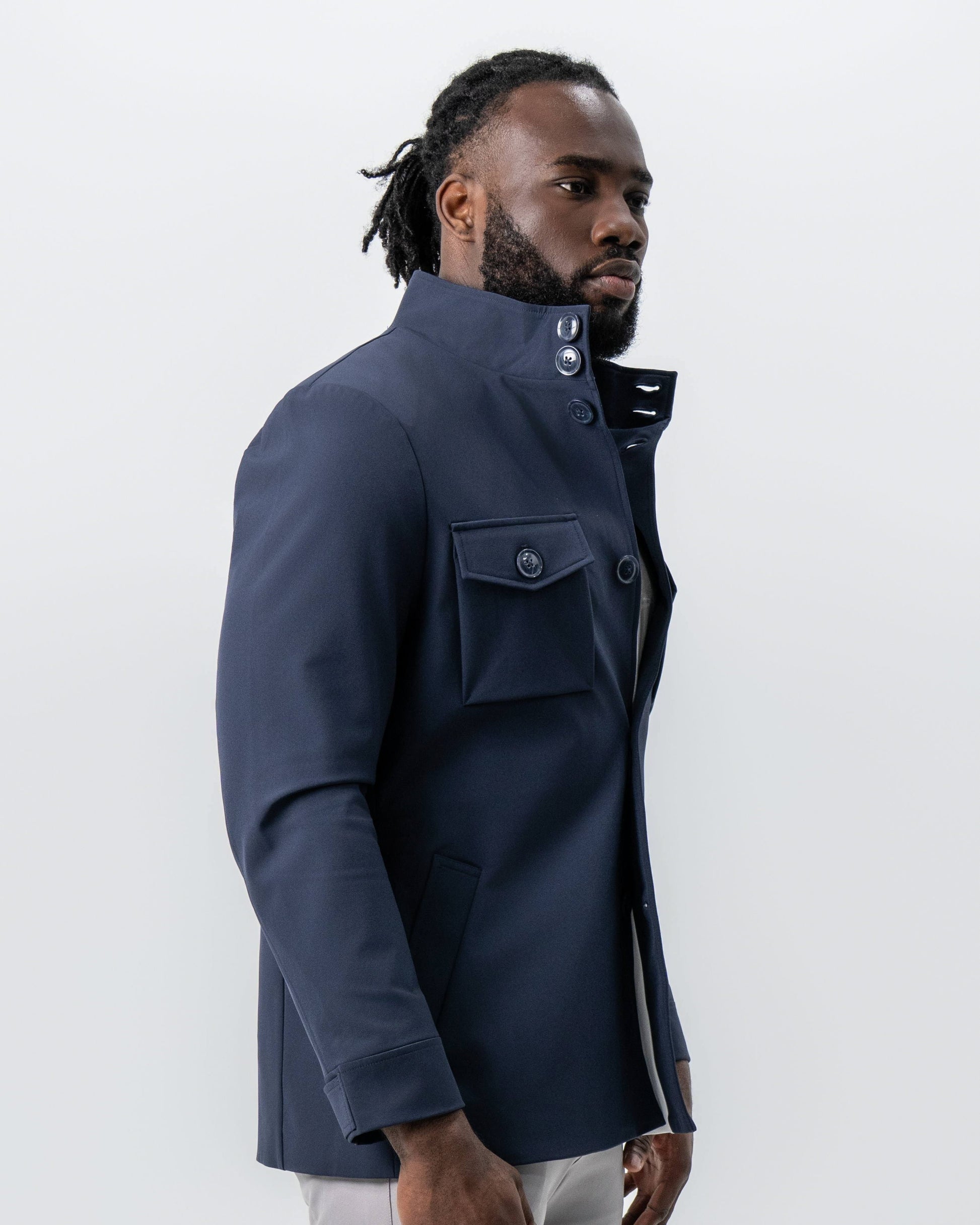 State & Liberty Field Jacket - Navy