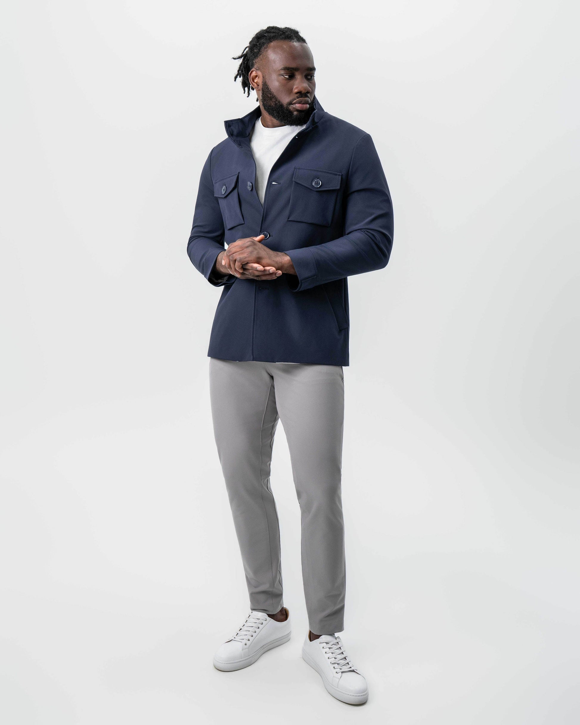 State & Liberty Field Jacket - Navy