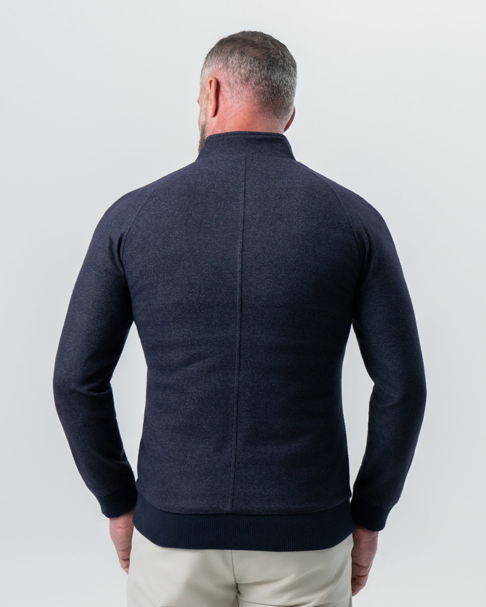 State & Liberty Brushed Bomber - Navy