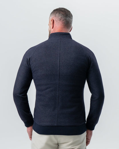 State & Liberty Brushed Bomber - Navy