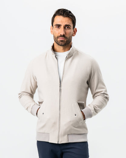 State & Liberty Brushed Bomber - Tan