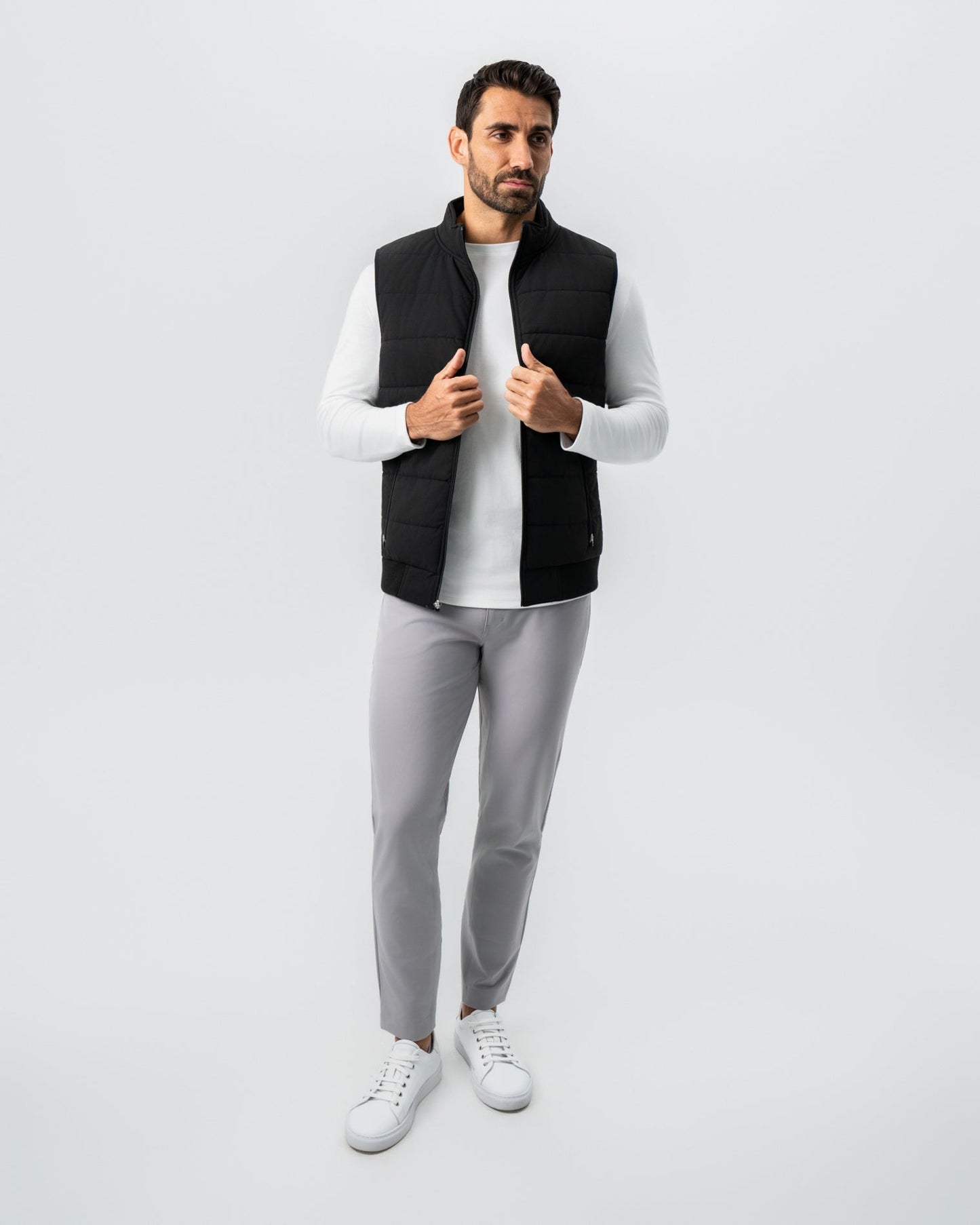 State & Liberty Down Vest - Black