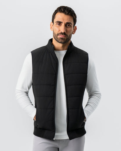 State & Liberty Down Vest - Black