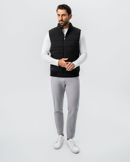 State & Liberty Down Vest - Black